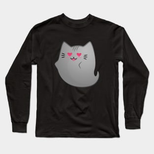 Ghost Furrriends - Gray Long Sleeve T-Shirt